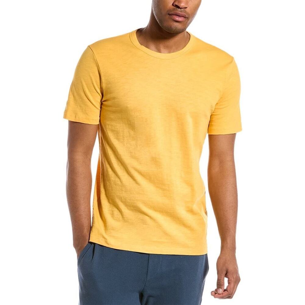 Theory Mens Essential Tee Cosmos Short Sleeve T Shirt Marigold XX-Large